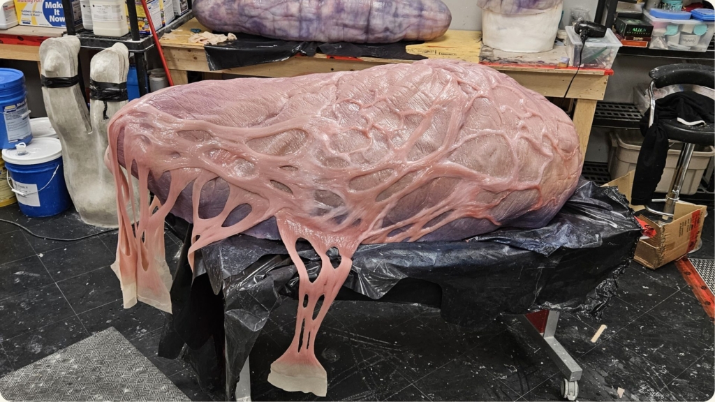 The final cocoon used in the reshoot of Daughter (La Fille)